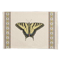 Mariposa de cola de cerda amarilla del suroeste