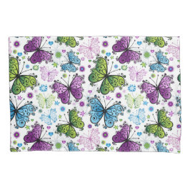 Funda De Cojín Mariposa Trippy Hippy Retro