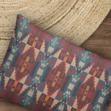 Marrón beige rojo oscuro arte tribal azul Verde az