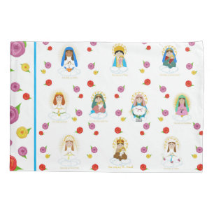 Funda De Cojín Mary Around the World