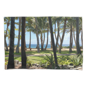 Funda De Cojín Maui Beach Hawaii Palm Trees