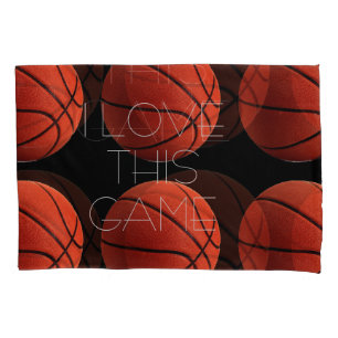 Funda De Cojín Me encanta la cercanía al baloncesto