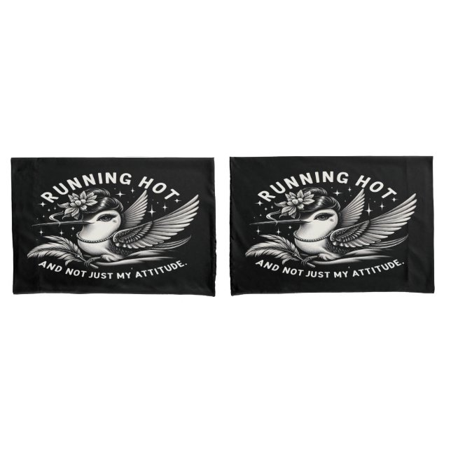 Funda De Cojín Menopausia divertida Hot Flash Pillowcase (Anverso - Set)