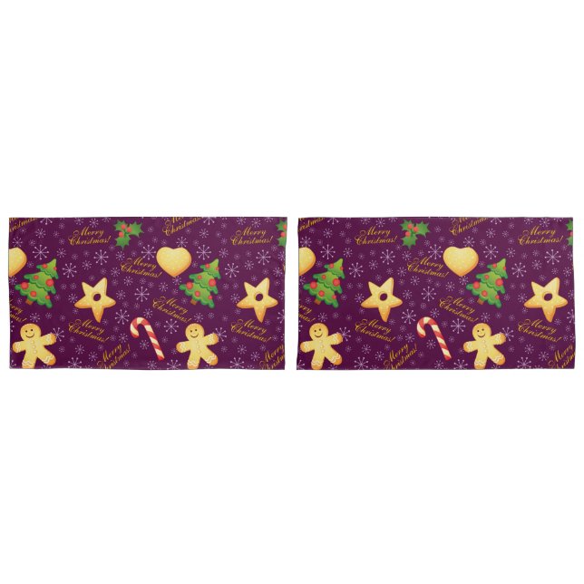 Funda De Cojín Merry Christmas Pillowcases (Anverso - Set)