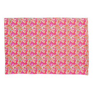 Funda De Cojín Mezcla de Naranjas rosados Resumen Modelo moderno