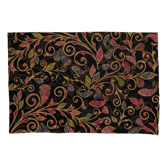 Funda De Cojín Mezcla Vegetable Paisley (Anverso)