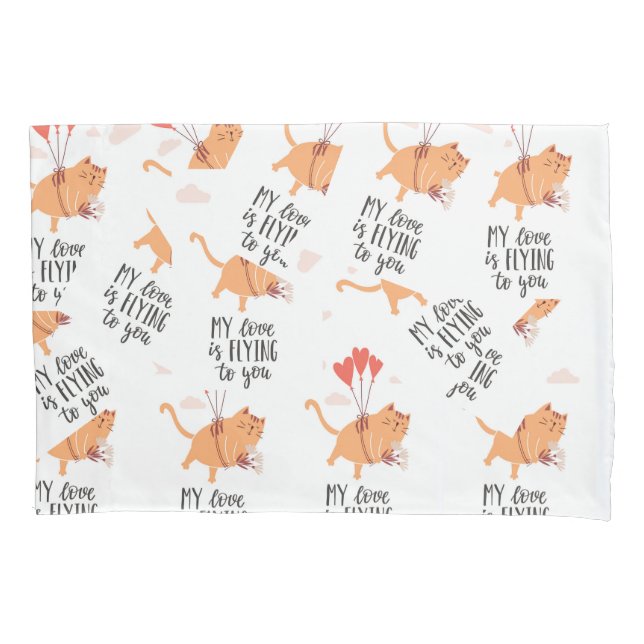 Funda De Cojín Mi amor te vuela (Anverso)