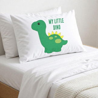 Funda De Cojín Mi pequeño dinosaurio adorable