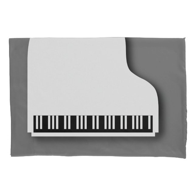 Funda De Cojín Mi piano (Anverso)
