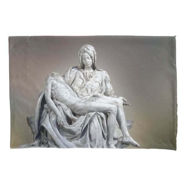 Funda De Cojín Michelangelo - La Pieta (Anverso)