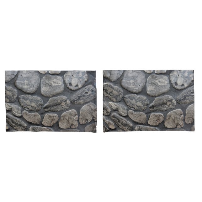 Funda De Cojín Michigan Petoskey Stone Resumen Patrón (Anverso - Set)