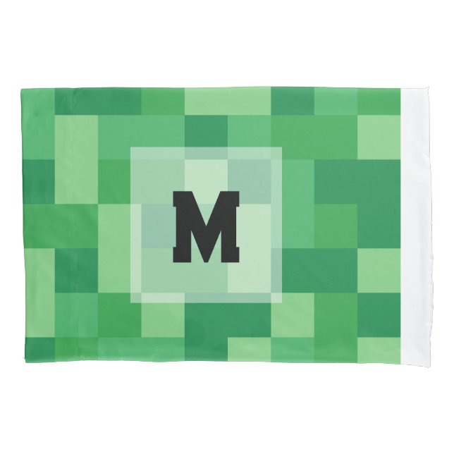 Funda De Cojín Minecraft Monogram Pillow case (Anverso)
