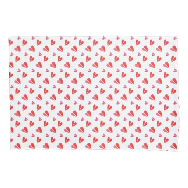 Funda De Cojín MINI HEARTS Pillowcase (Anverso)