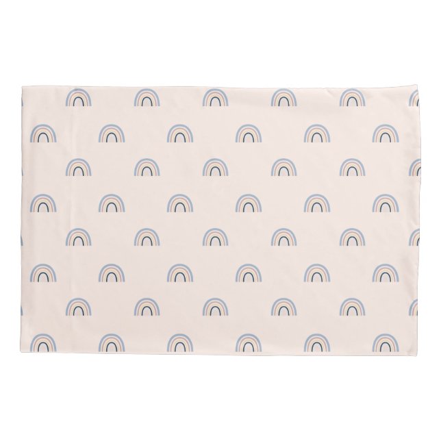 Funda De Cojín Mini patrón arcoiris reversibles habitación para n (Reverso)