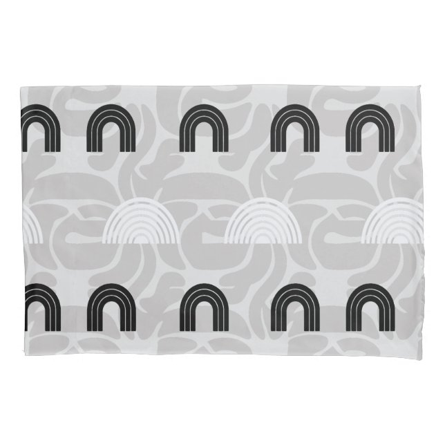 Funda De Cojín Minimalist Mixed Boho Arches (Anverso)