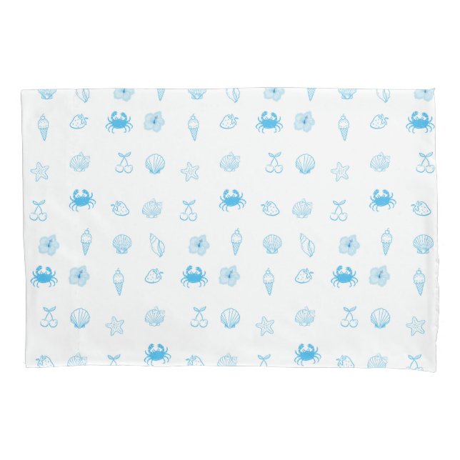 Funda De Cojín Minimalista Playa Griega (Anverso)