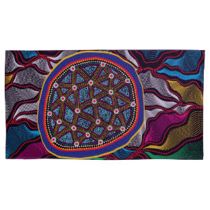 Funda De Cojín Mochila Aboriginal Design-15