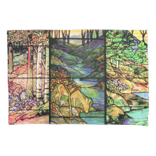 Funda De Cojín Mochila de almohada de vidrio templado Art Nouveau