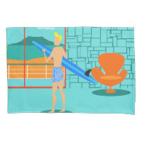 Mochila de almohada del Retro Surfer Dude