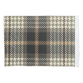 Funda De Cojín Mochila de color crema y marrón