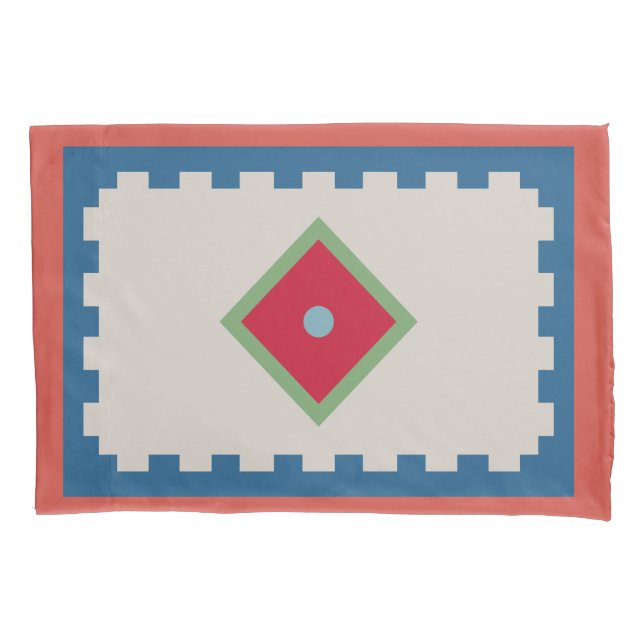 Funda De Cojín Mochila de diseño folclórico (Anverso)