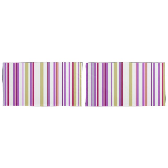 Funda De Cojín Moda moderna de moda Nuevas franjas de temporada (Anverso - Set)