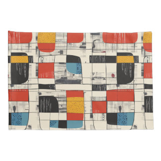 Funda De Cojín Moda Retro Moderna De Mediados Del Siglo Xv Resume