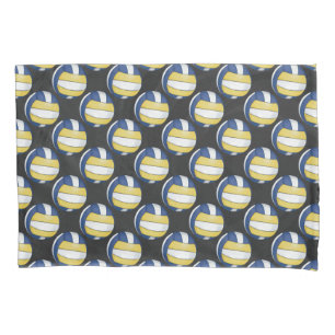 Funda De Cojín Modelo con voleibol pintado