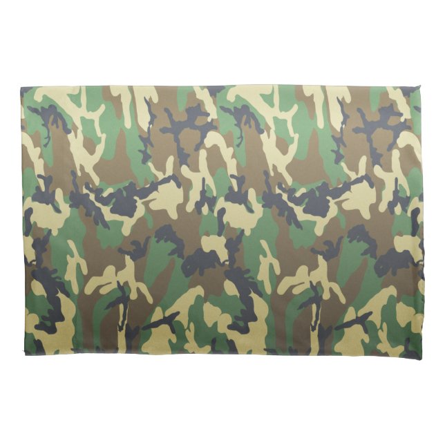 Funda De Cojín Modelo de Camo del camuflaje del arbolado del FTA (Anverso)