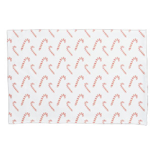 Funda De Cojín Modelo de los bastones de caramelo