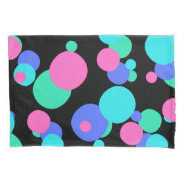 Funda De Cojín Modelo de resumen de burbujas