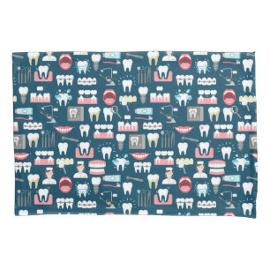 Funda De Cojín Modelo dental de la oficina de la clínica