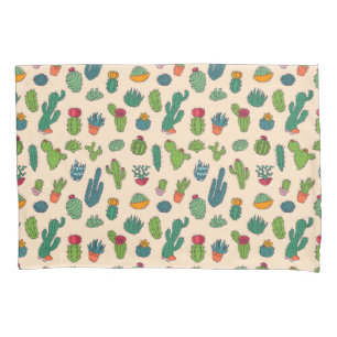 Funda De Cojín Modelo derecho del cactus lindo