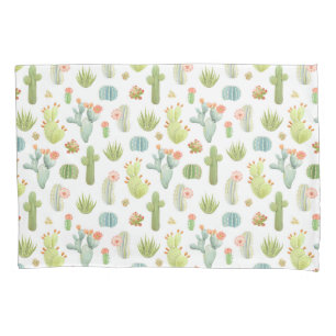 Funda De Cojín Modelo derecho del cactus lindo