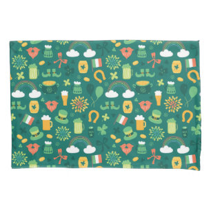Funda De Cojín Modelo irlandés lindo del icono