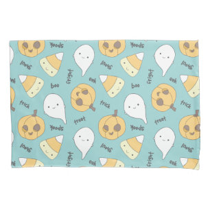 Funda De Cojín Modelo lindo de Halloween del abucheo de la