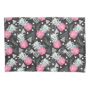 Funda De Cojín Modelo texturizado de la piña del triángulo