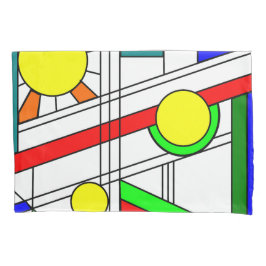 Funda De Cojín Moderna apariencia de vidrio templado