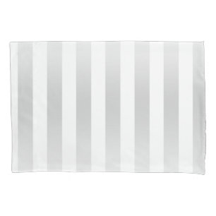 Funda De Cojín Moderno Chic Rayas Gris Satén Chic Decorativo