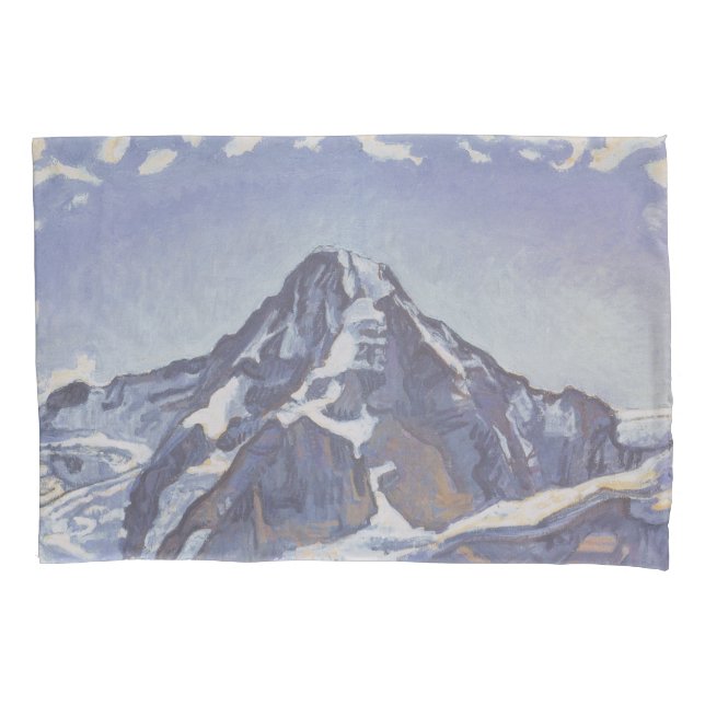 Funda De Cojín Monje Monje Con Nubes (Ferdinand Hodler) (Anverso-izquierdo)