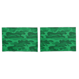 Funda De Cojín Monocolor verde español