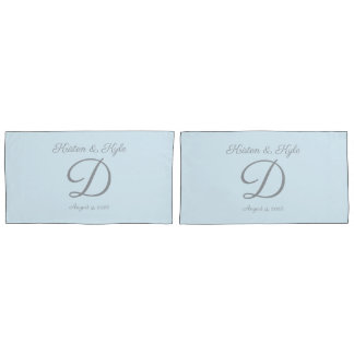 Funda De Cojín Monogrammed wedding gift