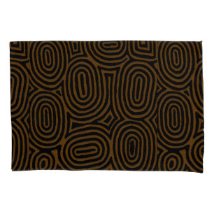 Funda De Cojín Monta de la Flota Geométrica del Patrimonio de Kub