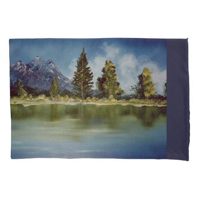 Funda De Cojín Montaña Lake Pillowcase (Anverso)