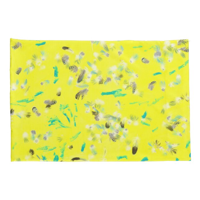 Funda De Cojín Montañas de vuelo soleadas (Reverso-derecho)