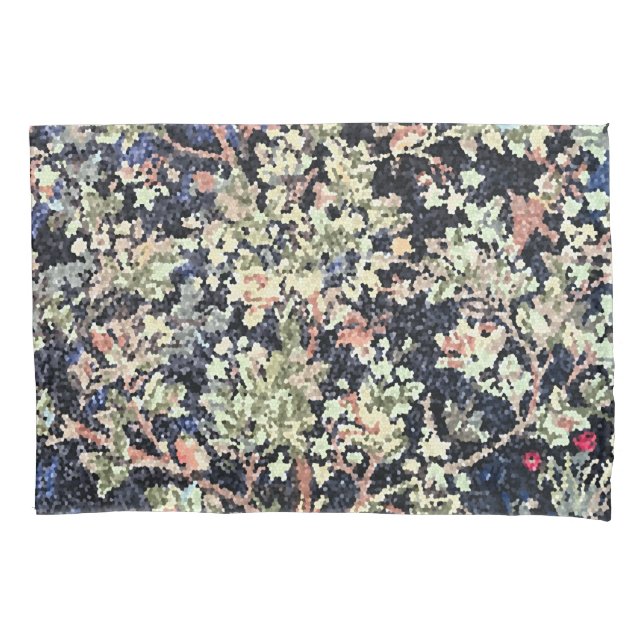Funda De Cojín Montañas de William Morris (Anverso)