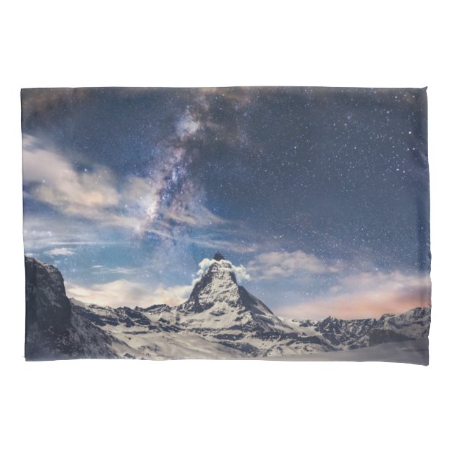 Funda De Cojín Montañas | Matterhorn Zermatt Suiza (Anverso)
