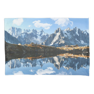 Funda De Cojín Montañas Mont Blanc Massif, Francia