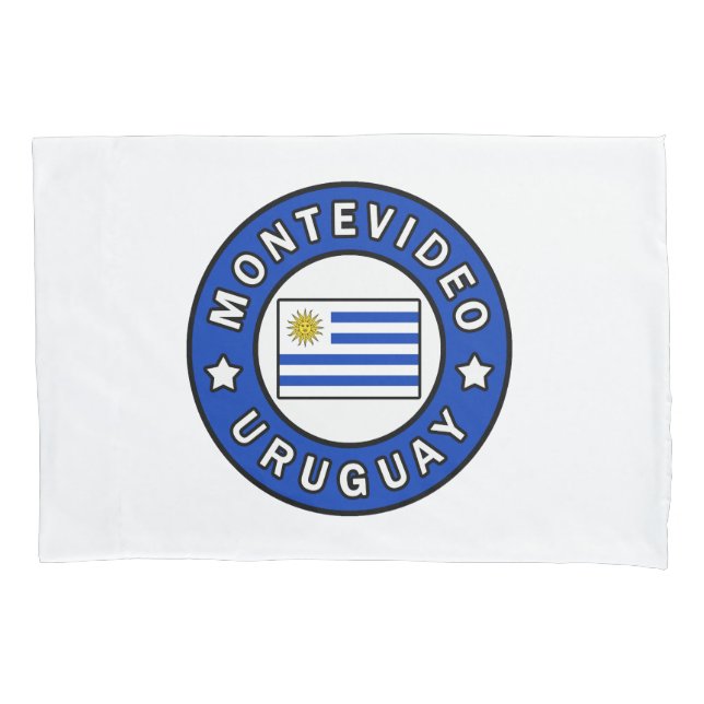 Funda De Cojín Montevideo Uruguay (Anverso)