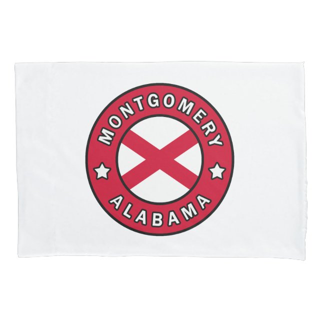 Funda De Cojín Montgomery Alabama (Anverso)